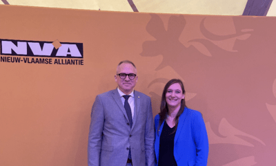 Matthias Diependaele en Kim Van Cauteren